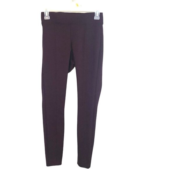 Old Navy Burgundy Pleaded  Legging Ladies XS - Picture 1 of 7